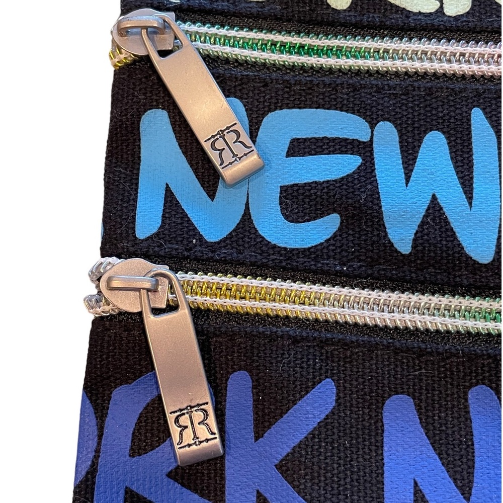 NWT Robin Ruth 100% Multi-color Mini Crossbody “New York “ - Picture 5 of 11
